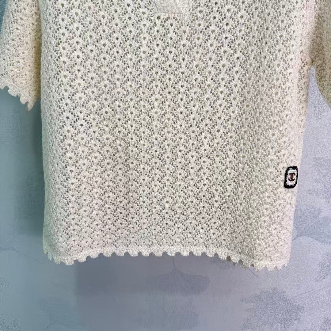 26SS New Crochet Top