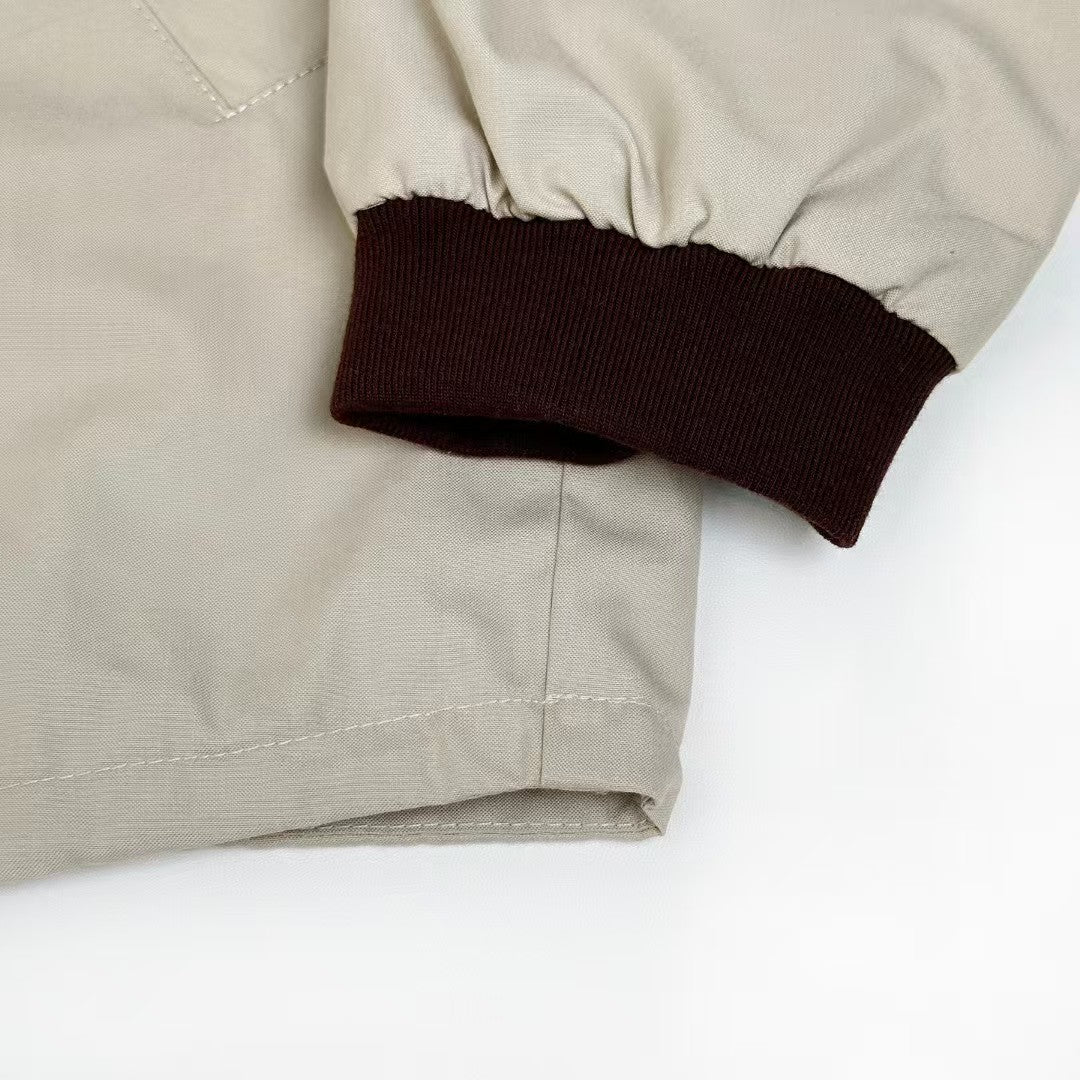 26SS New Drawstring Zip-Up Jacket