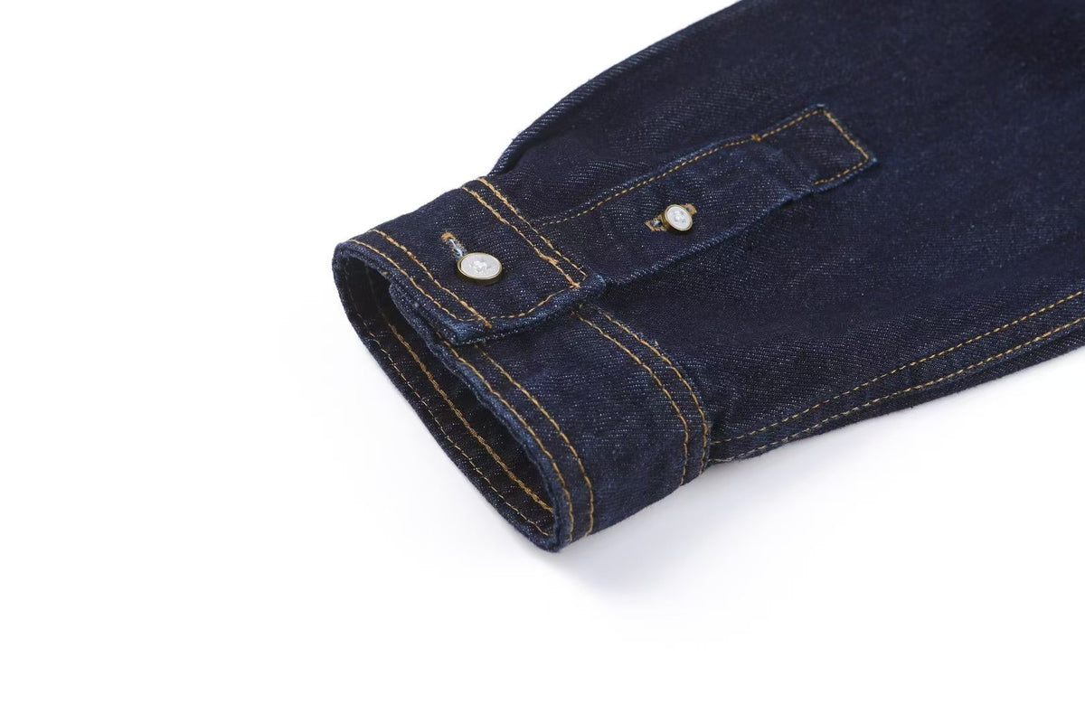 26 Collared Denim Shirt