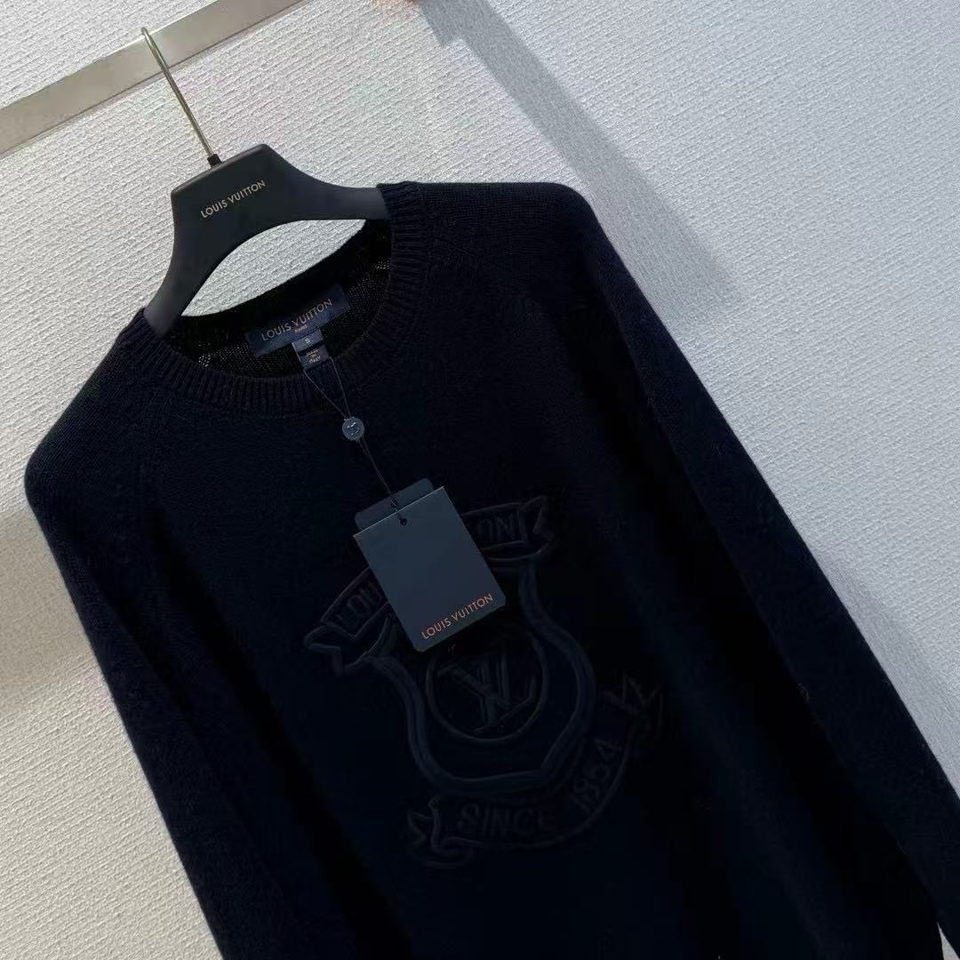 26FW New Letter Logo Embroidered Sweater