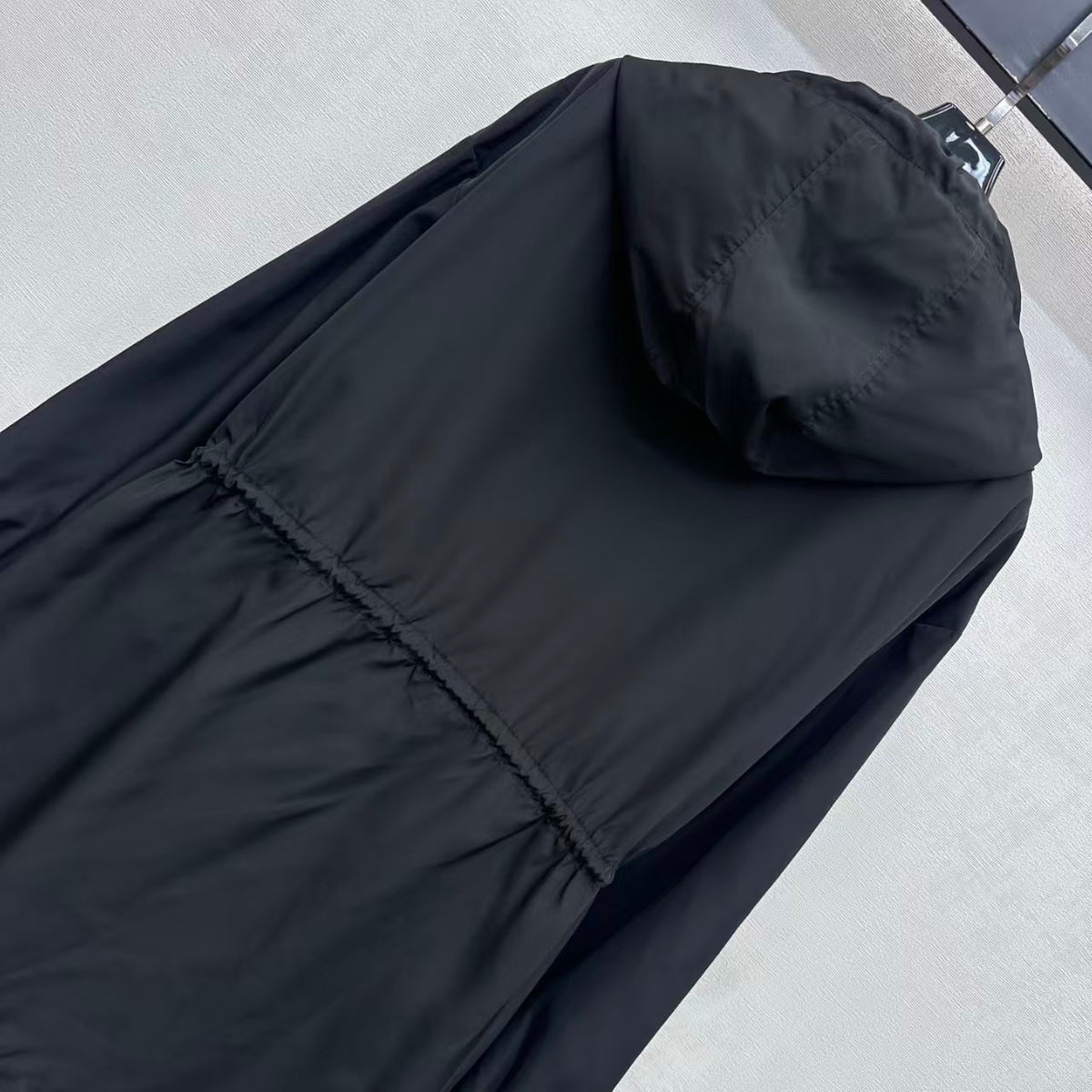 26FW New Hooded Windbreaker with Cinched Waist