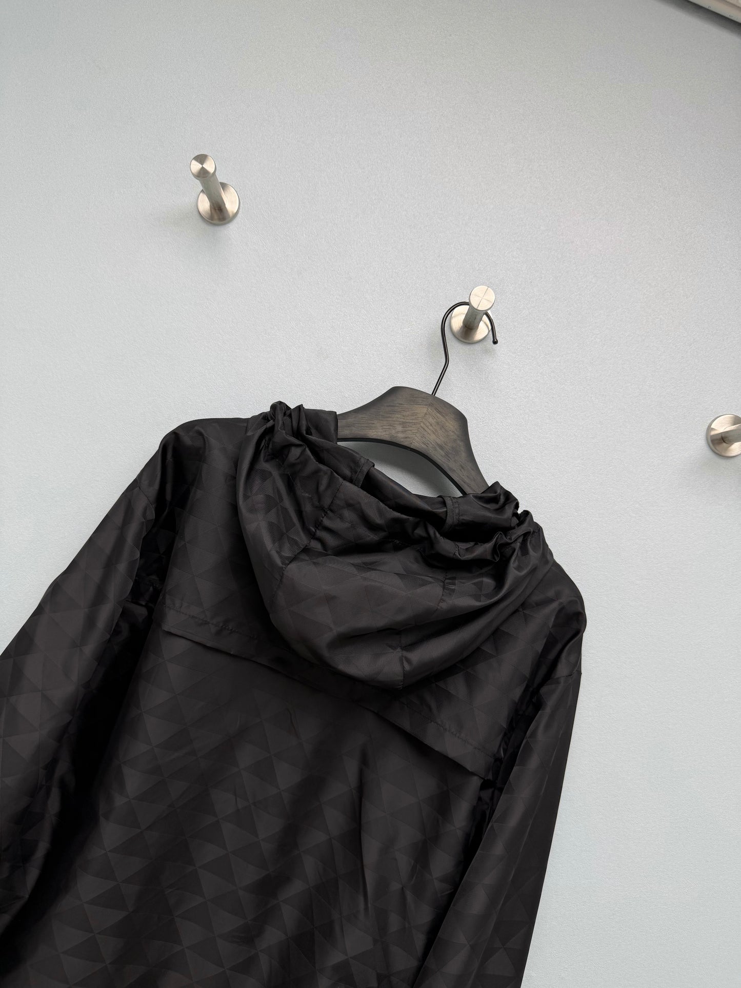 26FW New Dark Pattern Triangle Jacquard Windbreaker