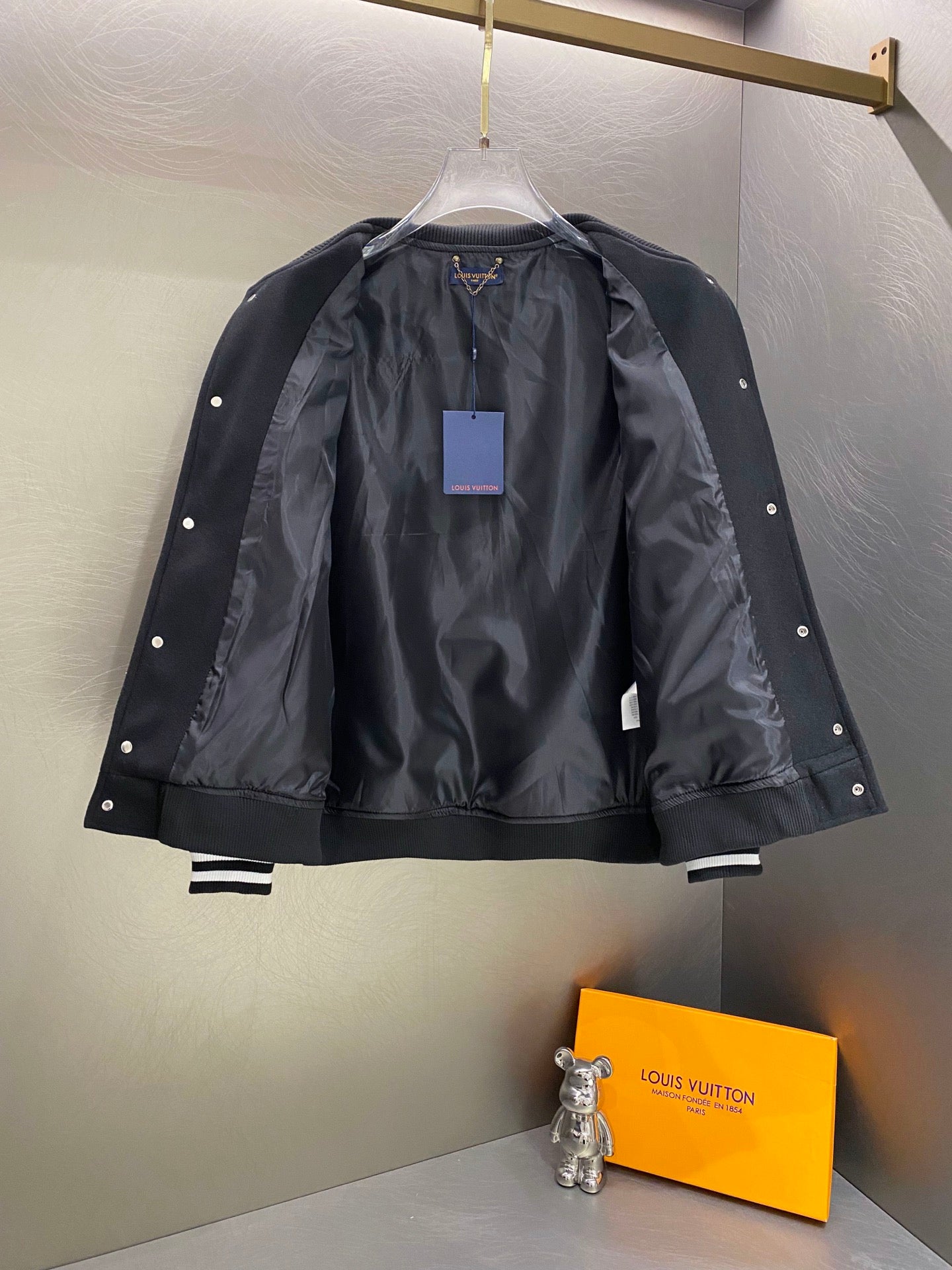 26 New Embroidered Leather-Panel Baseball Jacket