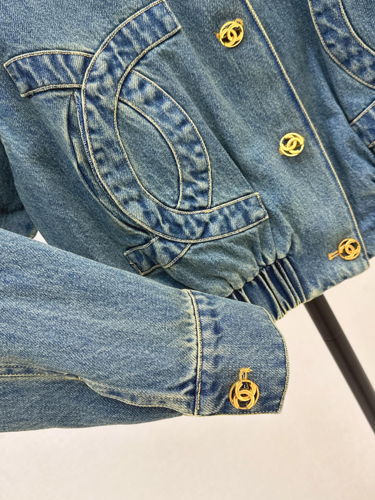 26FW New Denim Jacket with Pocket Detail