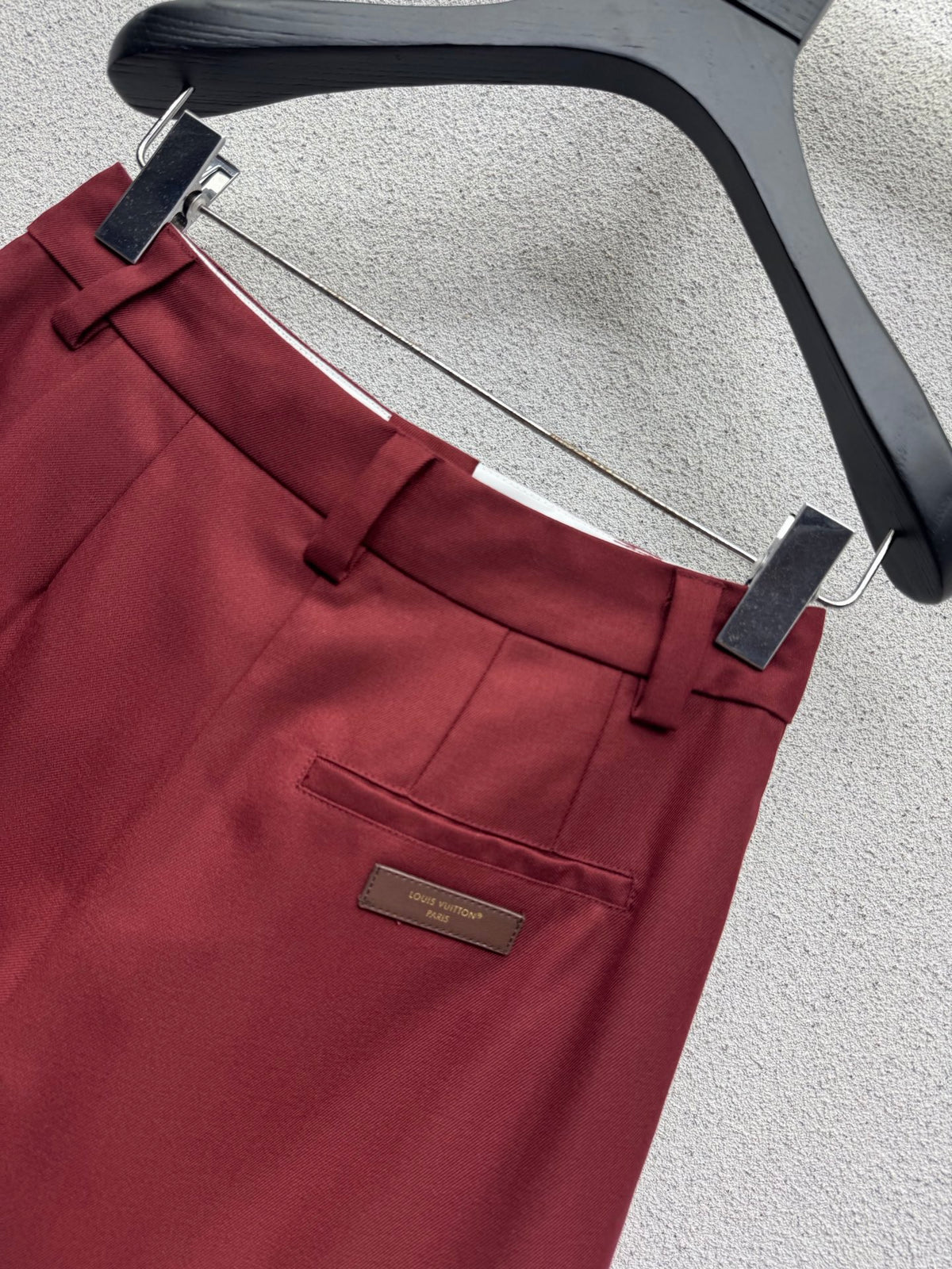 26FW New Burgundy Tailored Shorts
