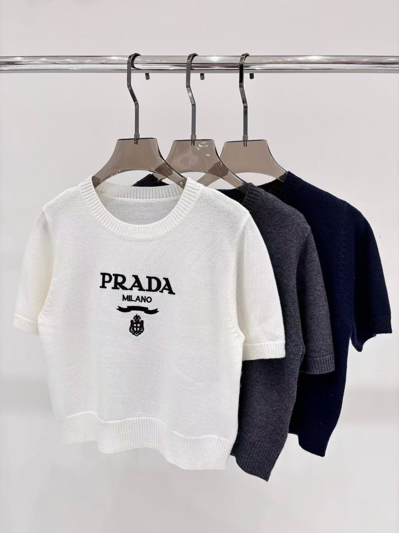 🔥🔥🔥New letter knitted short sleeves