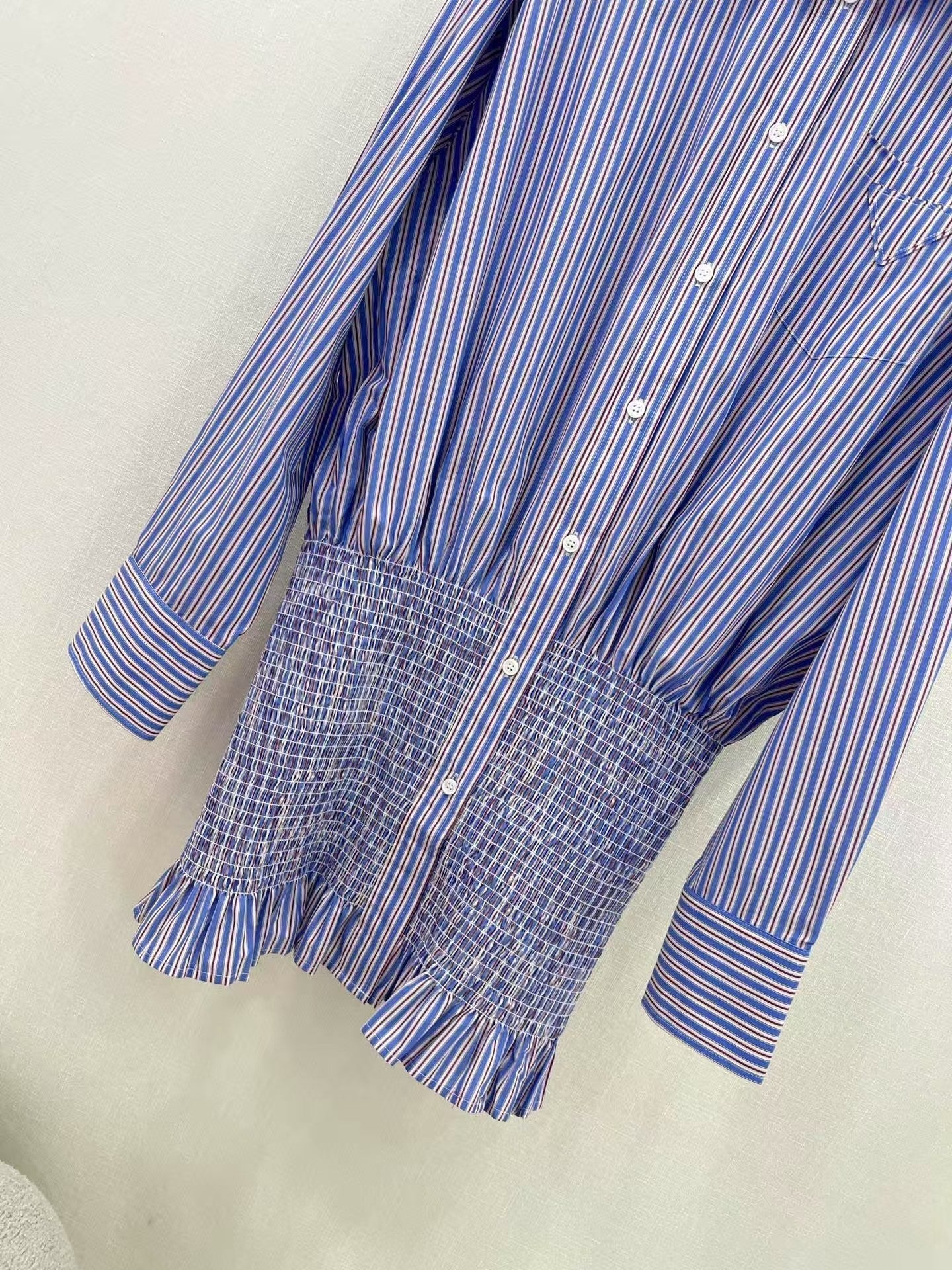25 Early Spring Lapel Drop Shoulder Loose Fit Shirt Dress