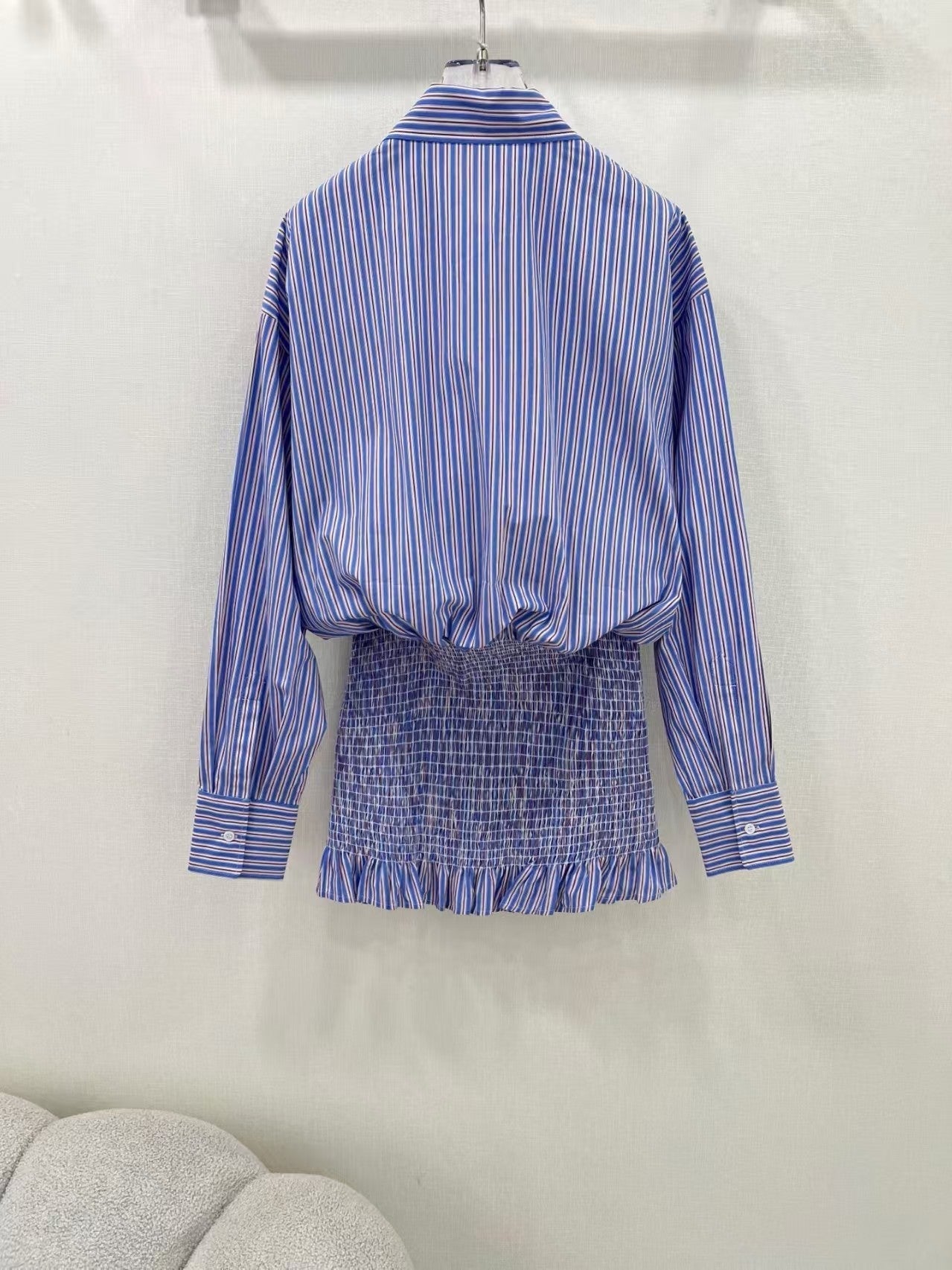 25 Early Spring Lapel Drop Shoulder Loose Fit Shirt Dress