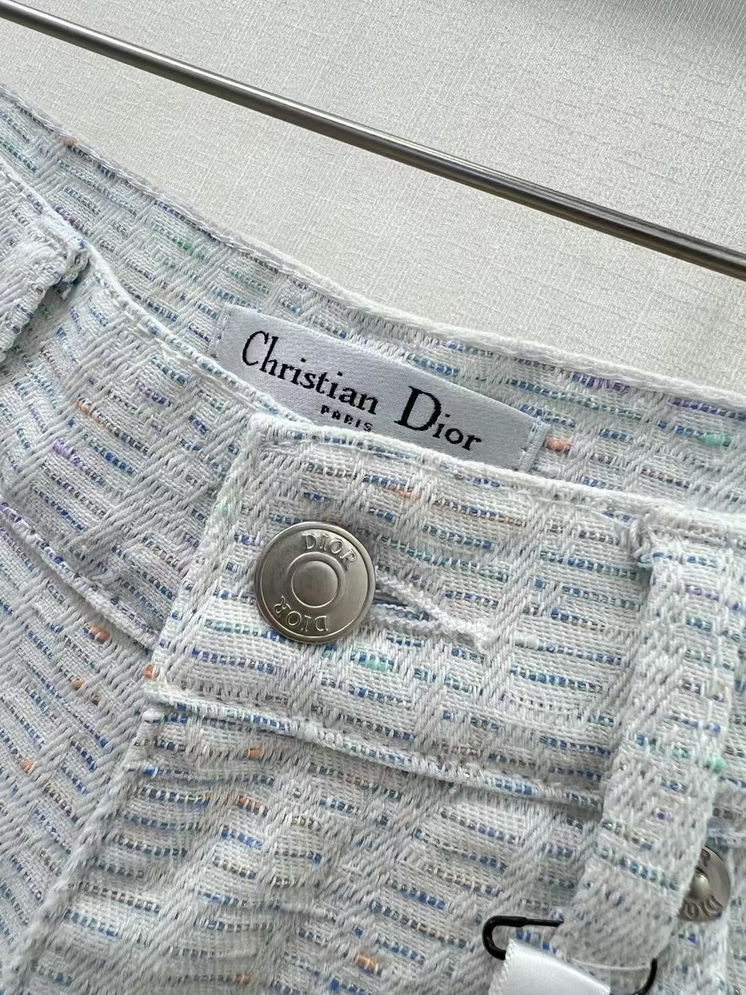 New denim shorts