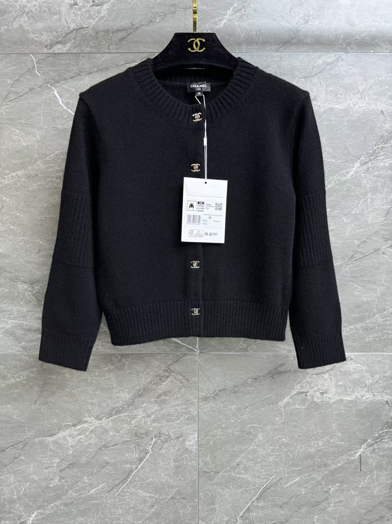 🔥🔥🔥Cashmere cardigan with school bag button