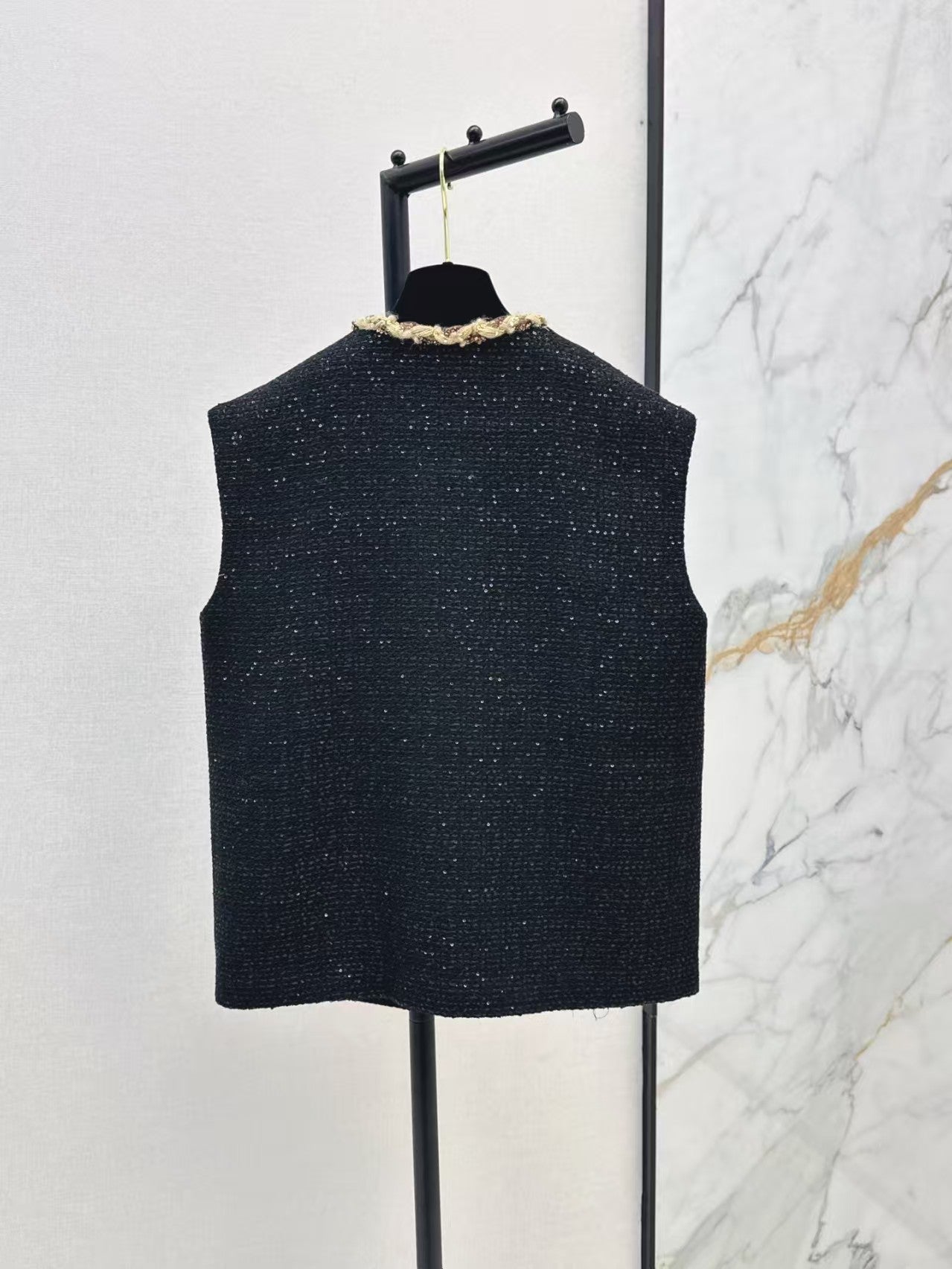 Latest Tweed Vest Jacket