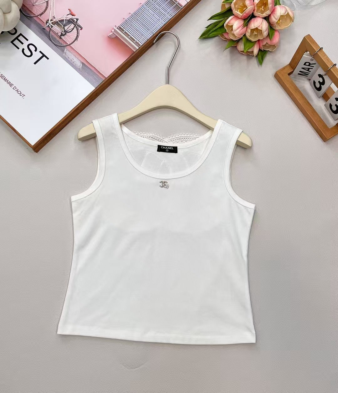 Resort Cutout Tank Top