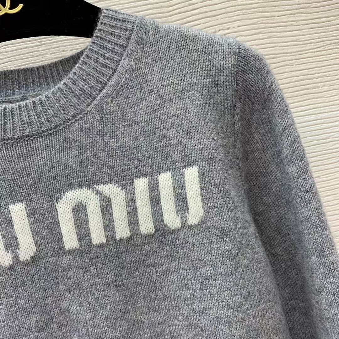 🔥🔥🔥jacquard crew neck sweater