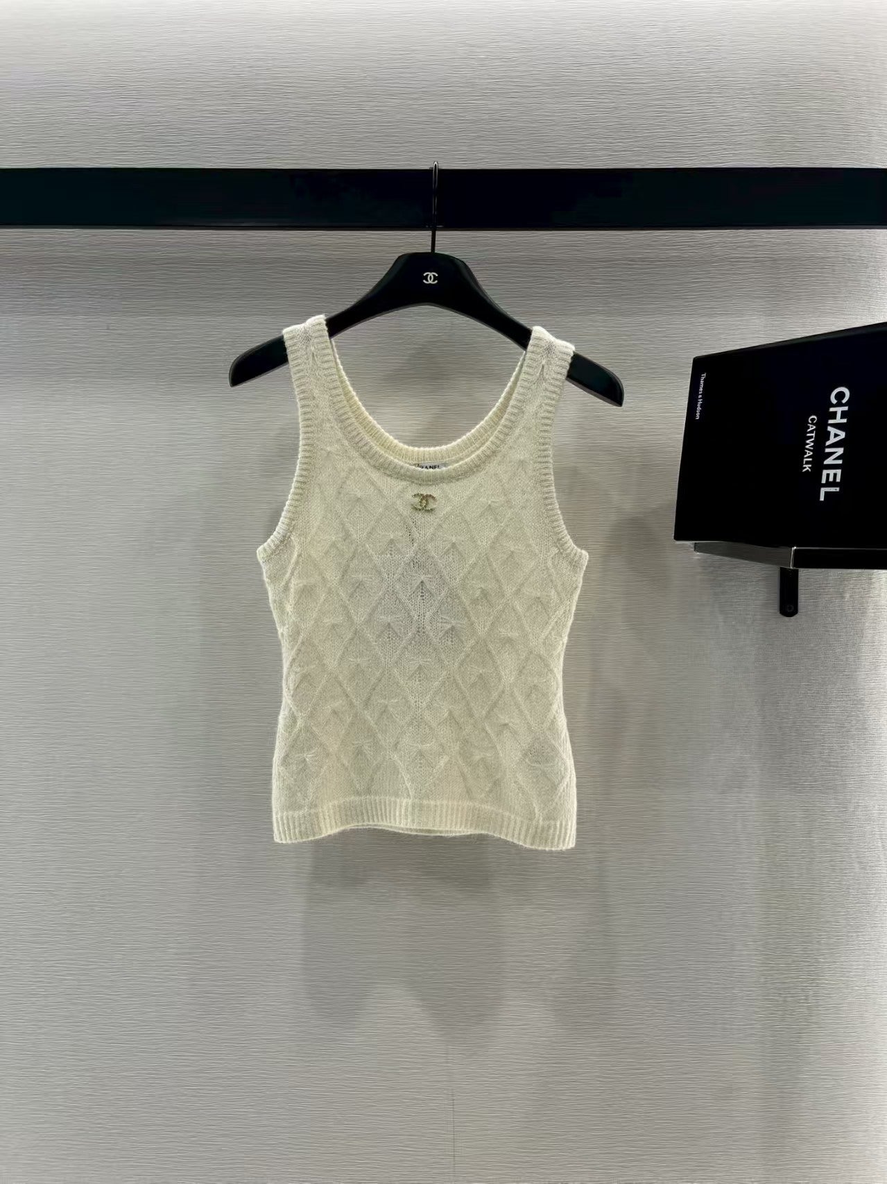 Fireworks rhinestone knitted vest