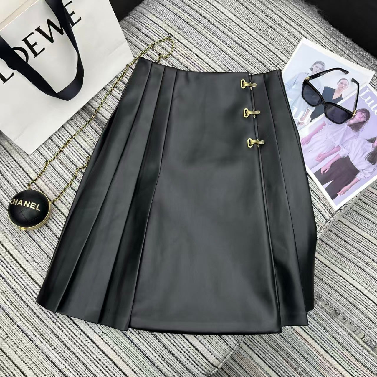 New pleated skirt