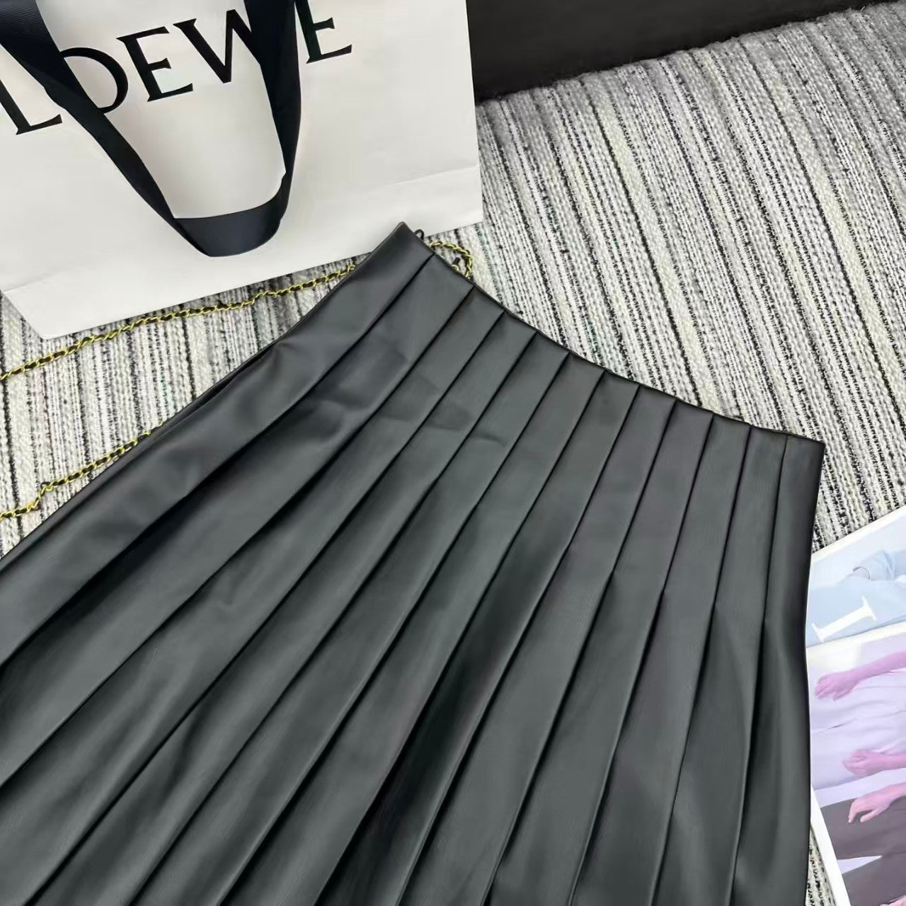 New pleated skirt