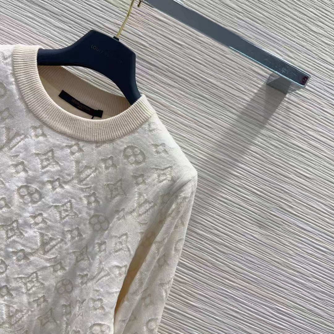 New monogram sweater
