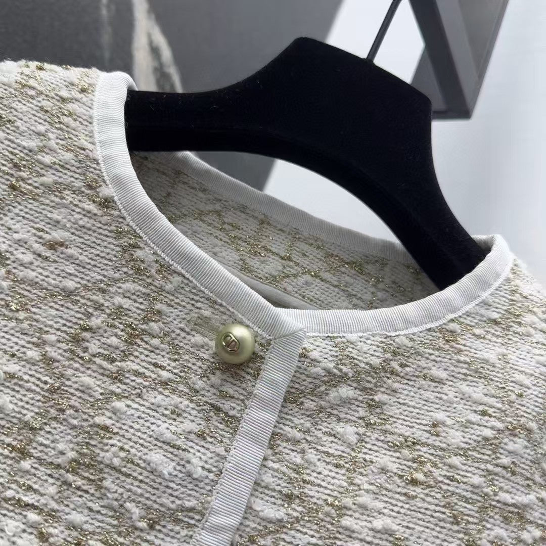 Raglan suit jacket + A-line skirt set