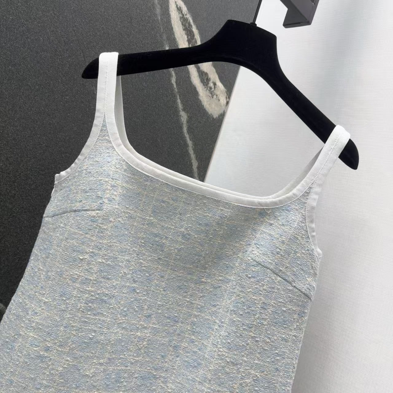 Cannage slip dress