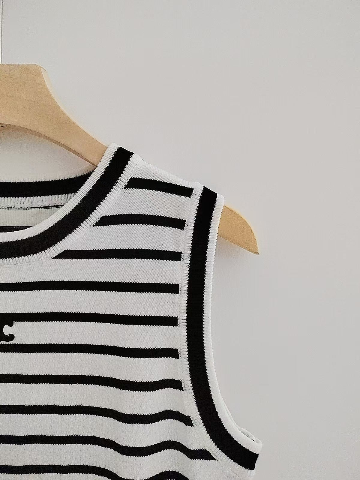 New striped vest