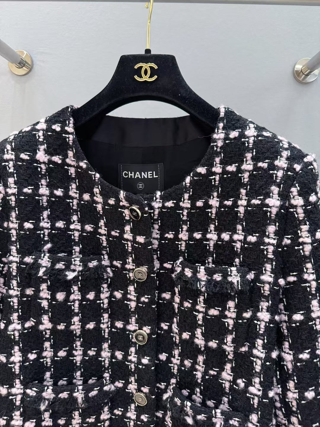 High-end tweed jacket