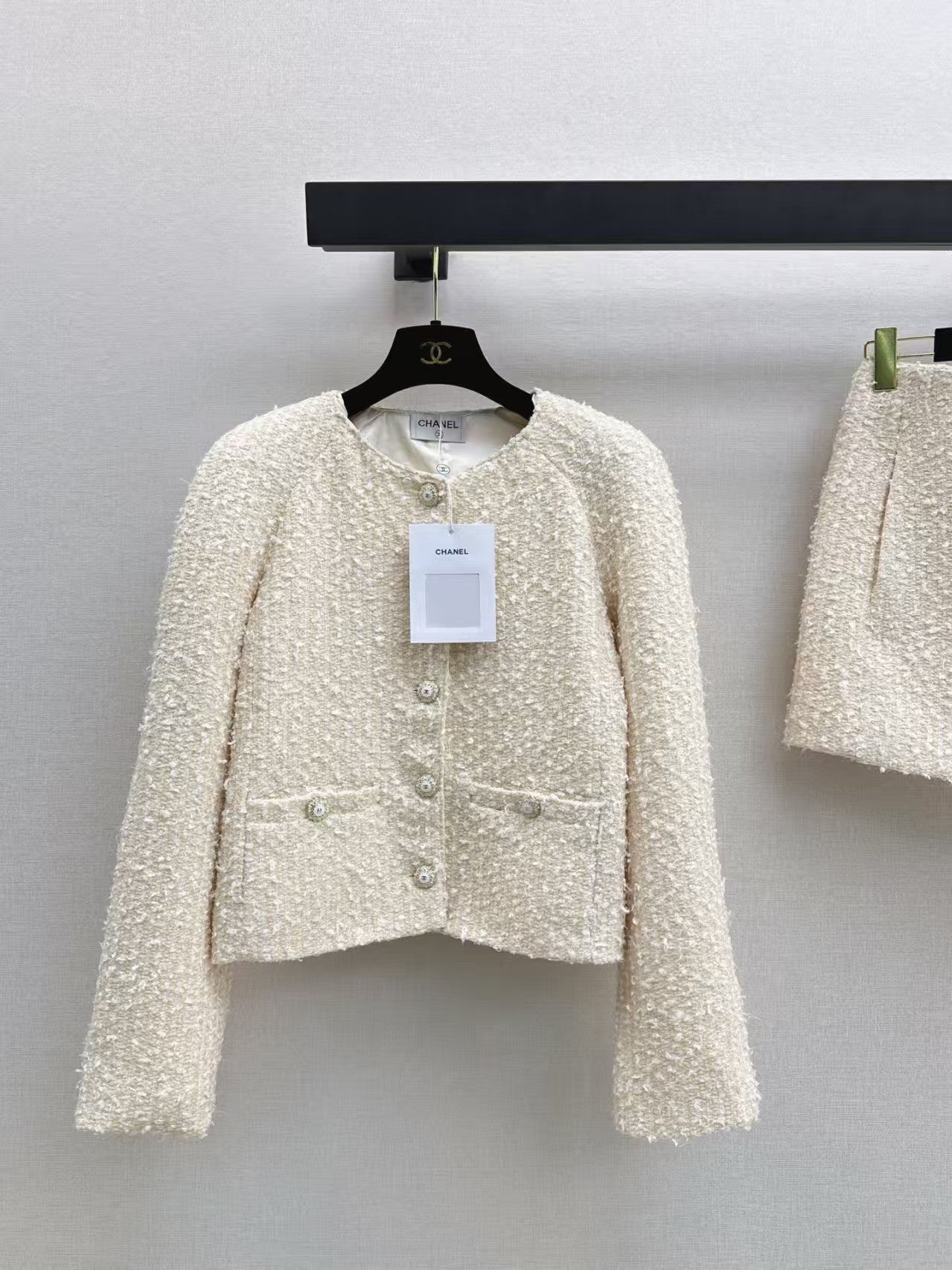 Knitted cardigan + pencil skirt set