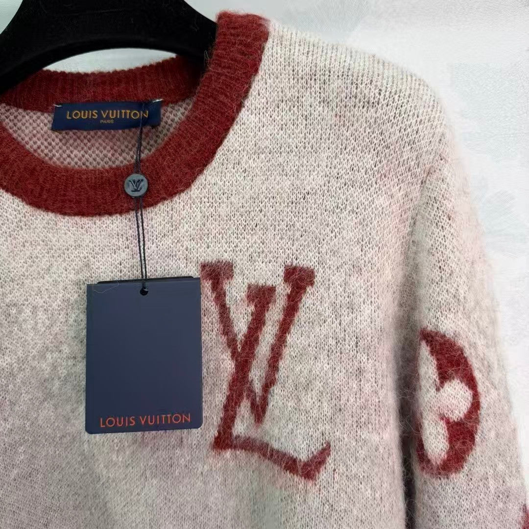 Classic monogram knit sweater