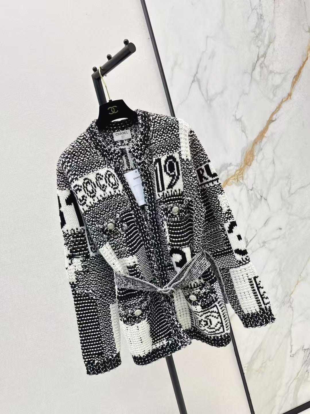 Woven Elegant Cardigan