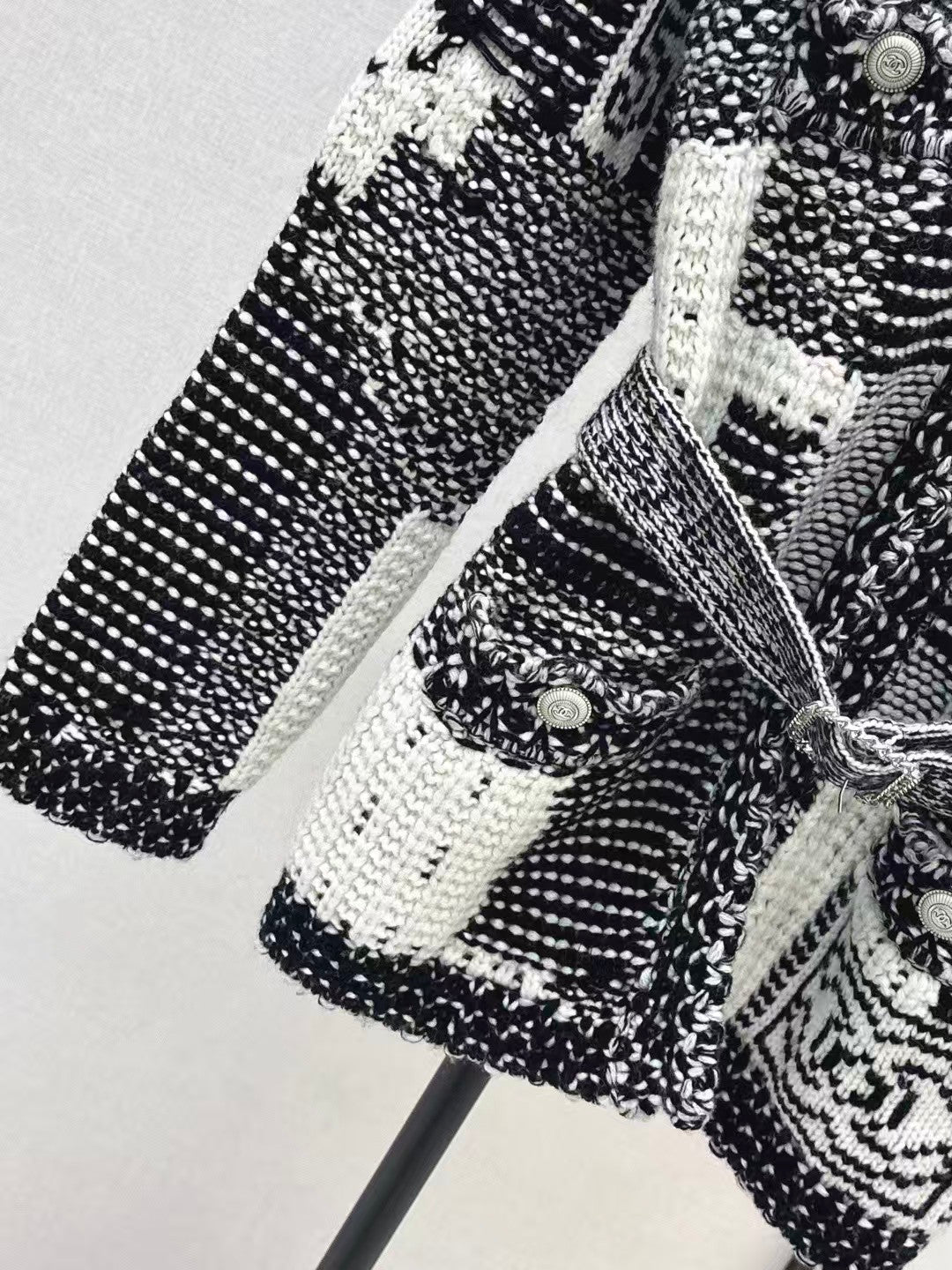 Woven Elegant Cardigan
