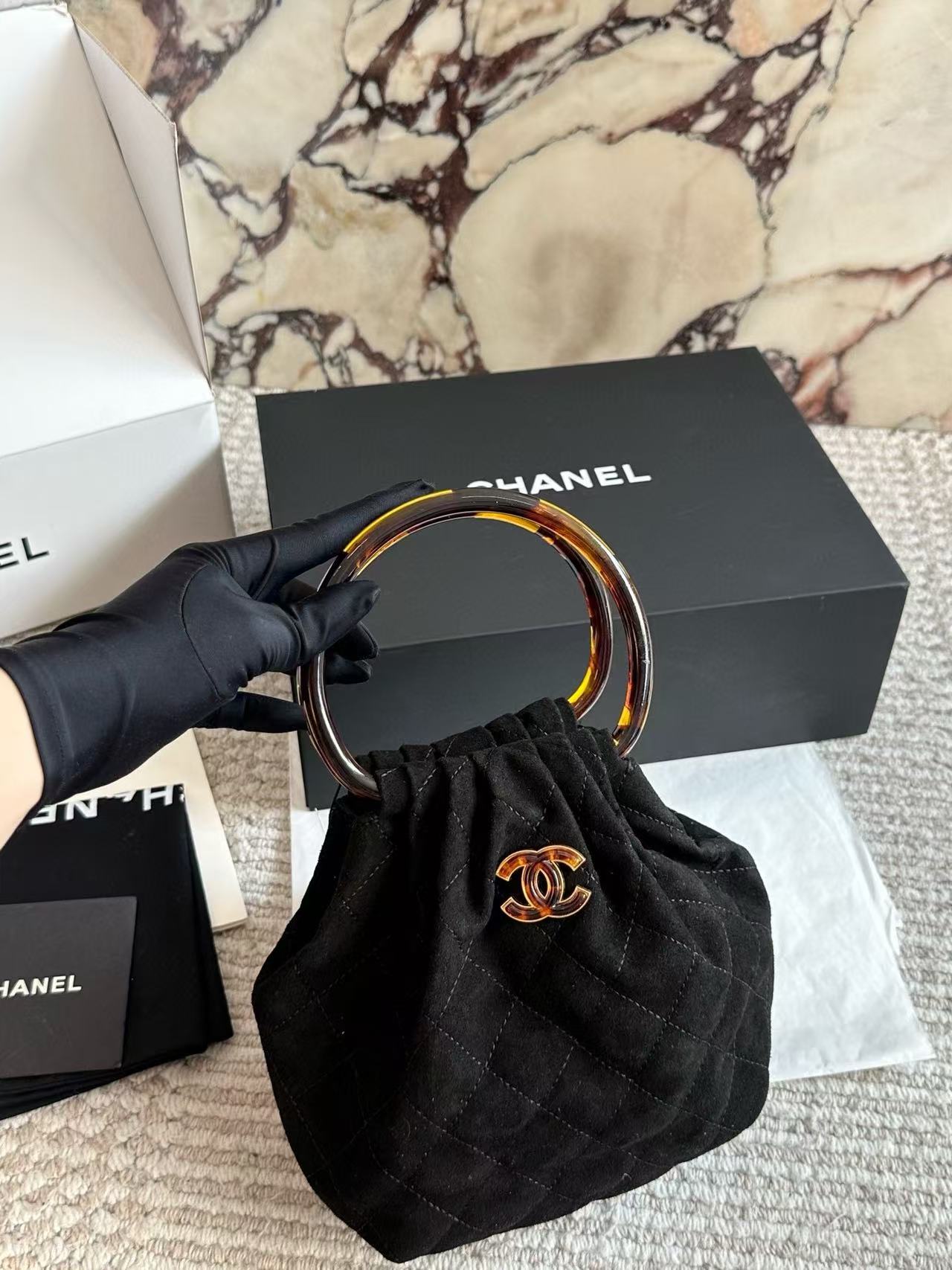 Vacation Collection Tortoiseshell Handle Bag