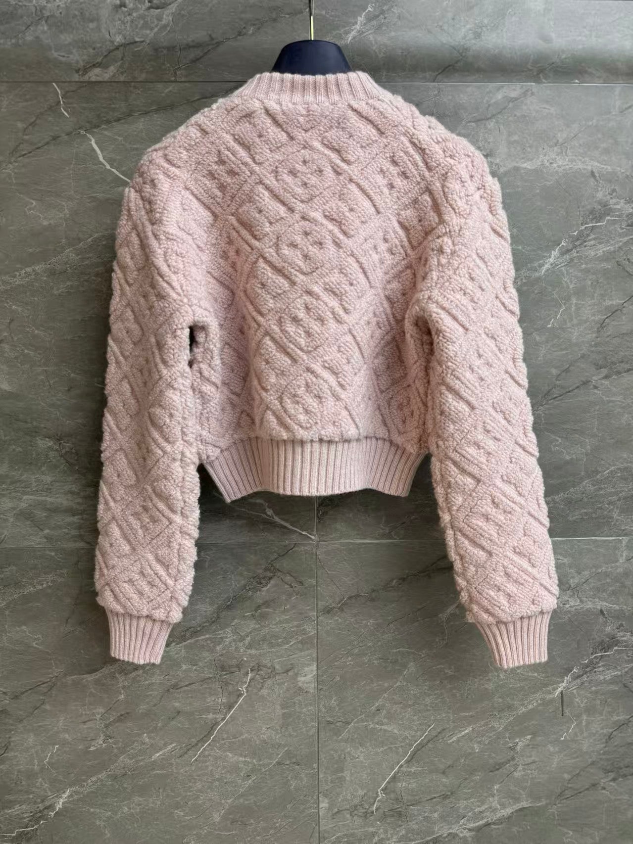 Classic monogram knitted cardigan