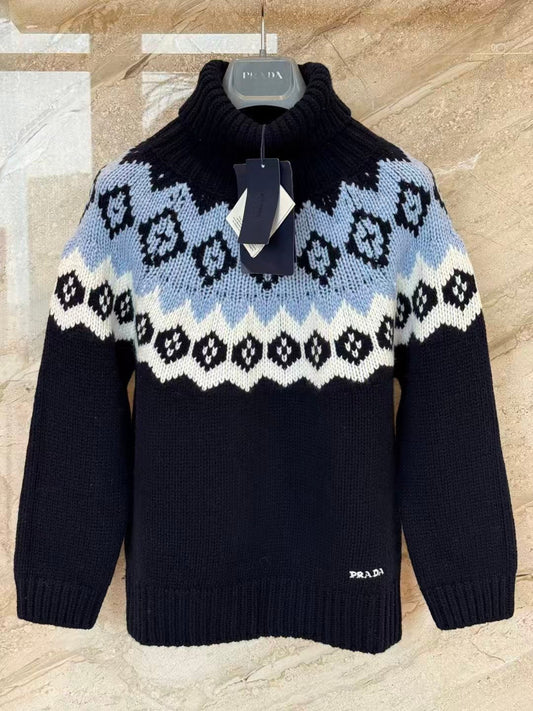 Classic Fair Isle patterned sweater