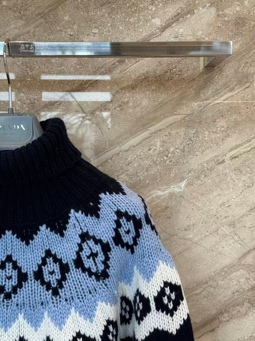 Classic Fair Isle patterned sweater
