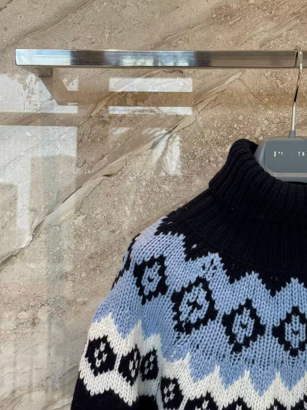 Classic Fair Isle patterned sweater