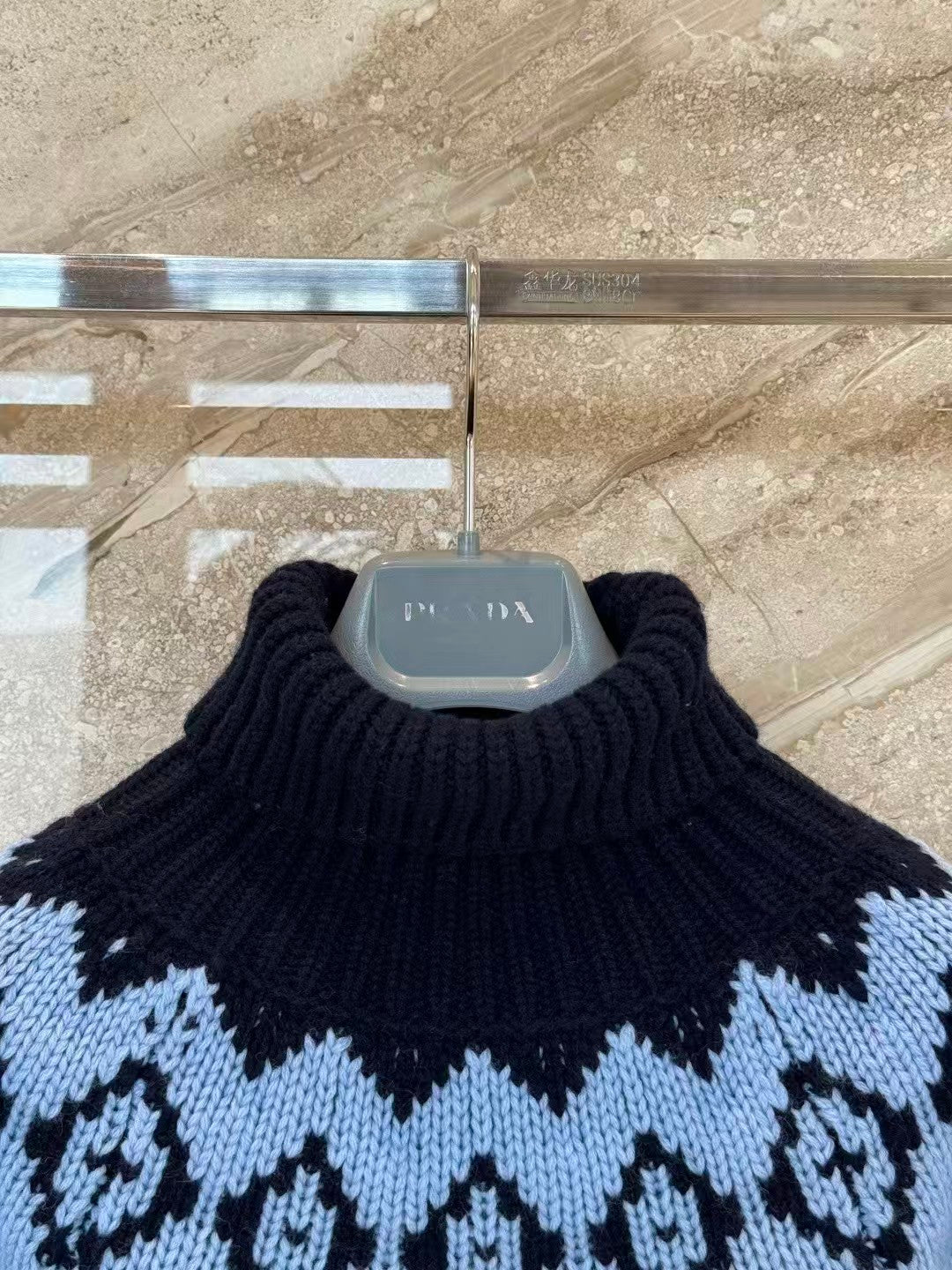 Classic Fair Isle patterned sweater