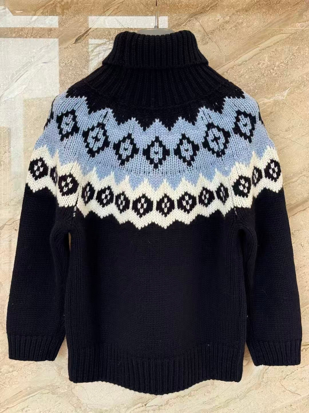 Classic Fair Isle patterned sweater
