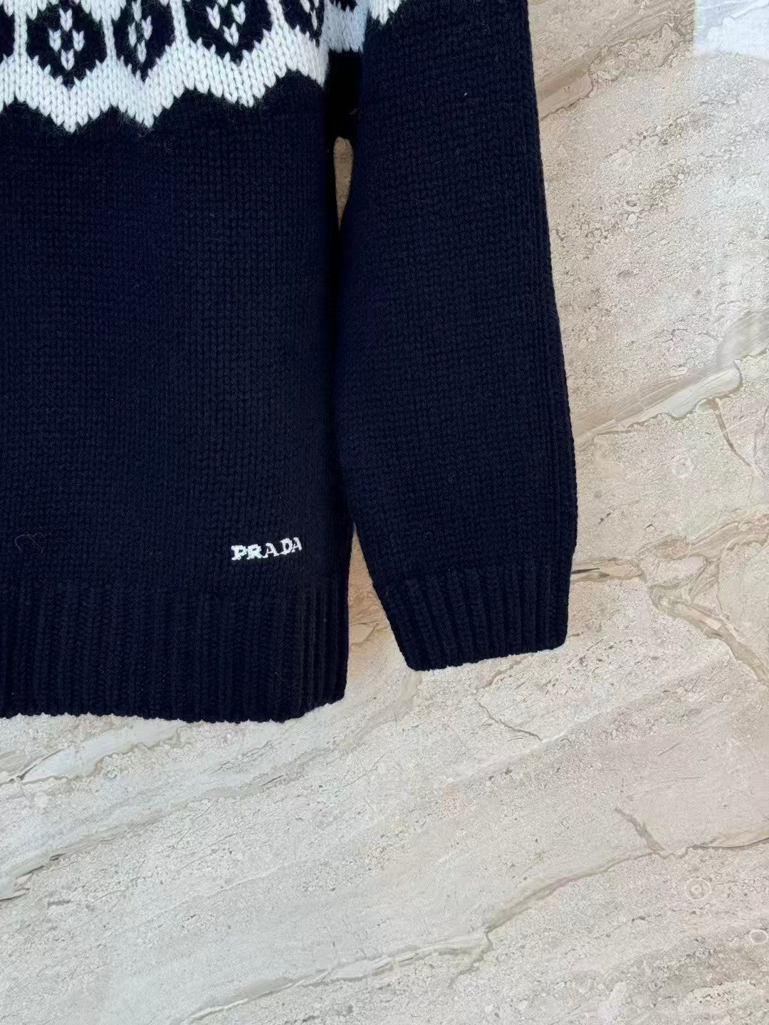 Classic Fair Isle patterned sweater