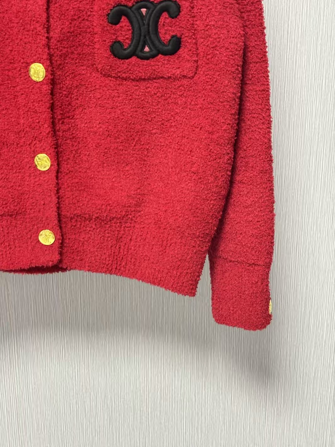 New jacquard knit cardigan