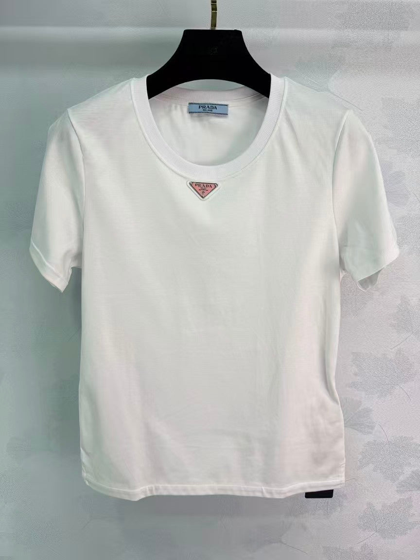 2026 new triangular logo T-shirt