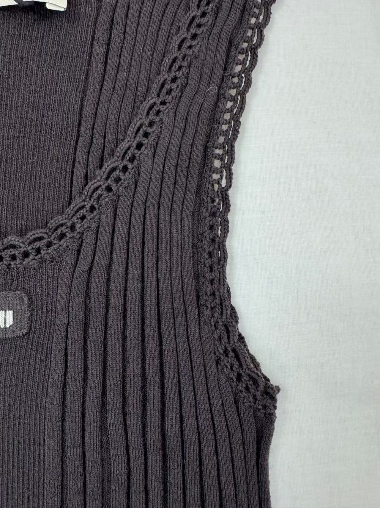 26 New Style Knitted Spaghetti-Strap Tank Top