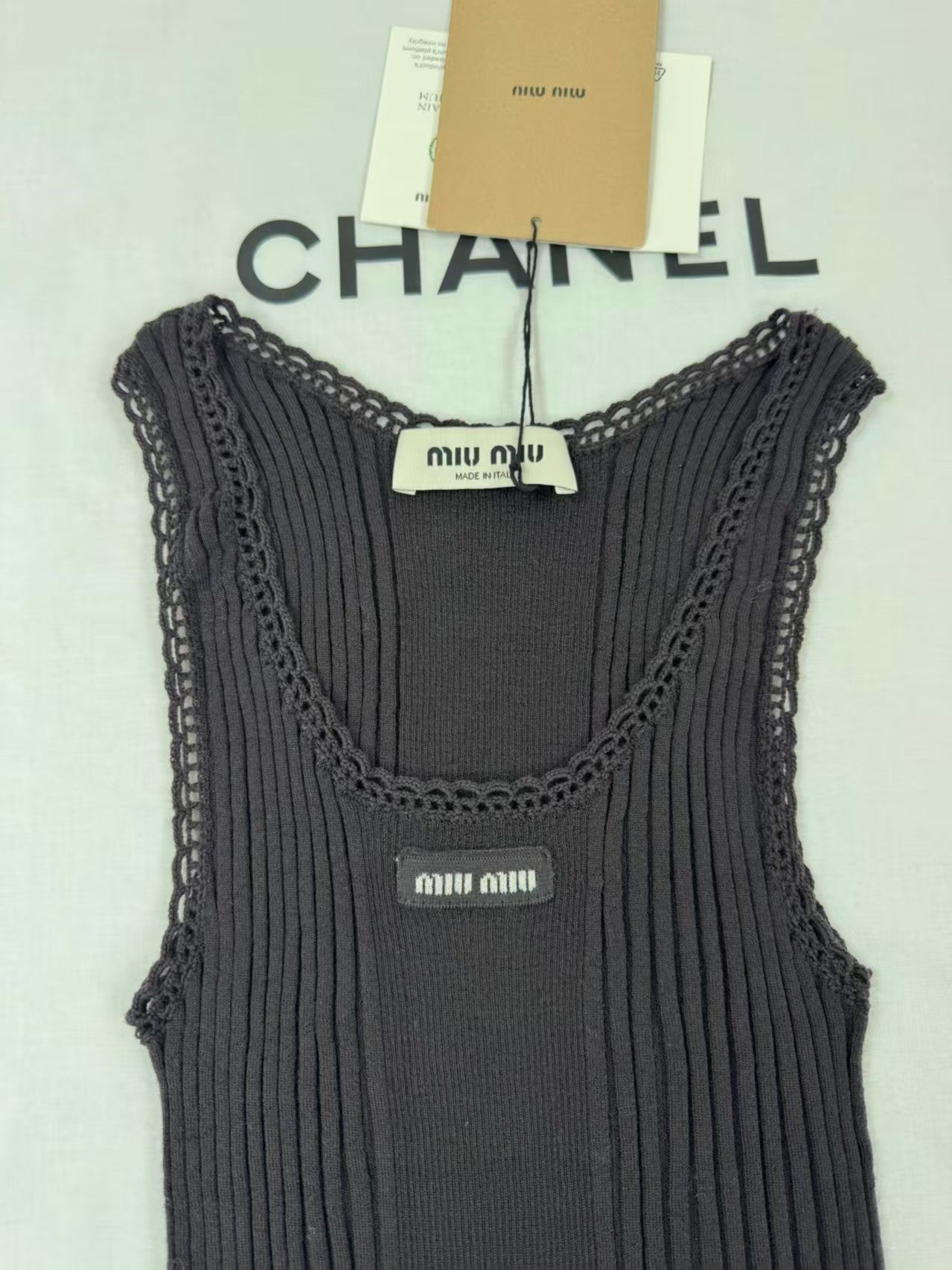 26 New Style Knitted Spaghetti-Strap Tank Top