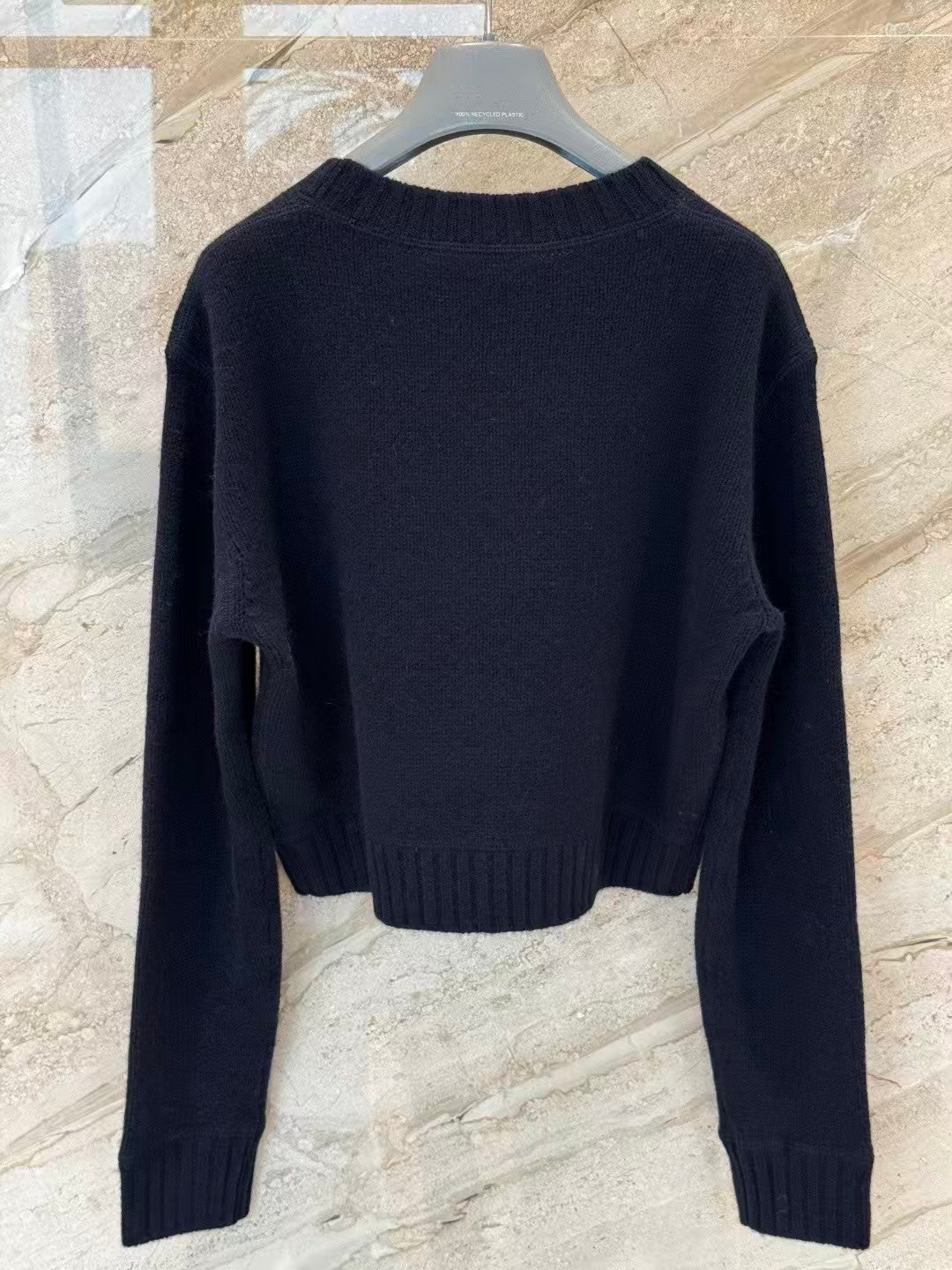 26 Jacquard Logo Wool and Cashmere Sweater