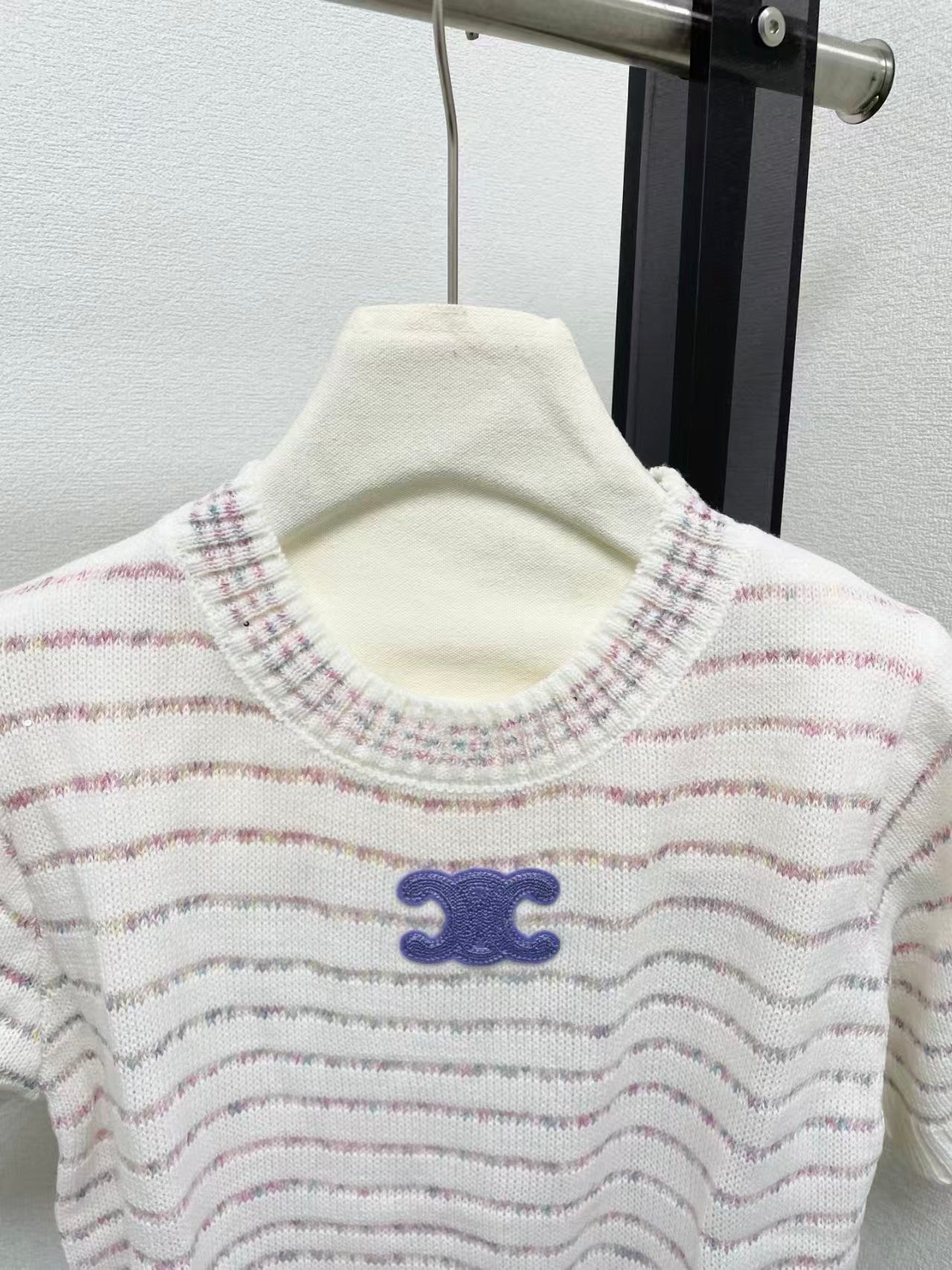 26SS Gradient Striped T-shirt