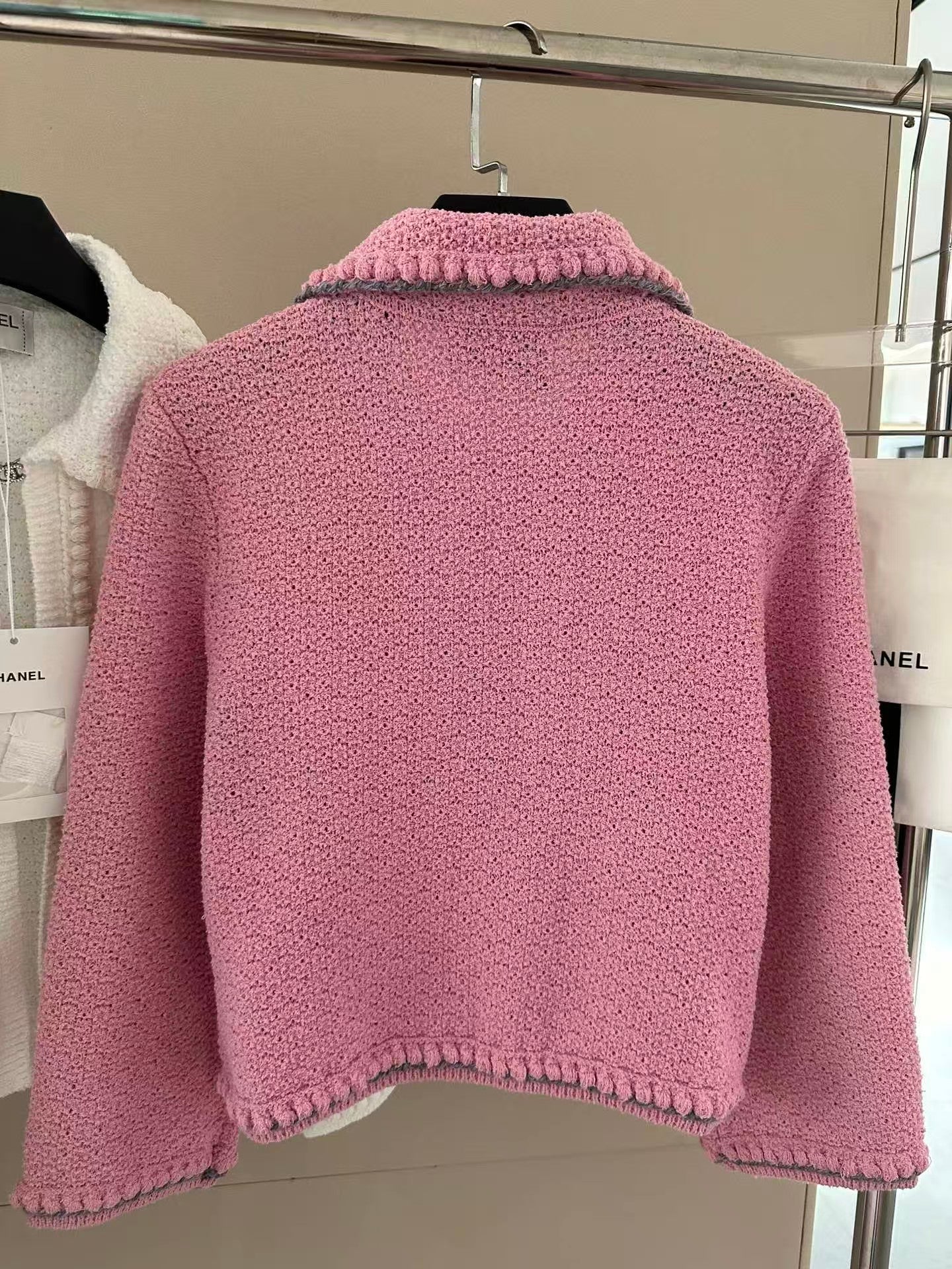 26SS Cherry Blossom Pink Cardigan