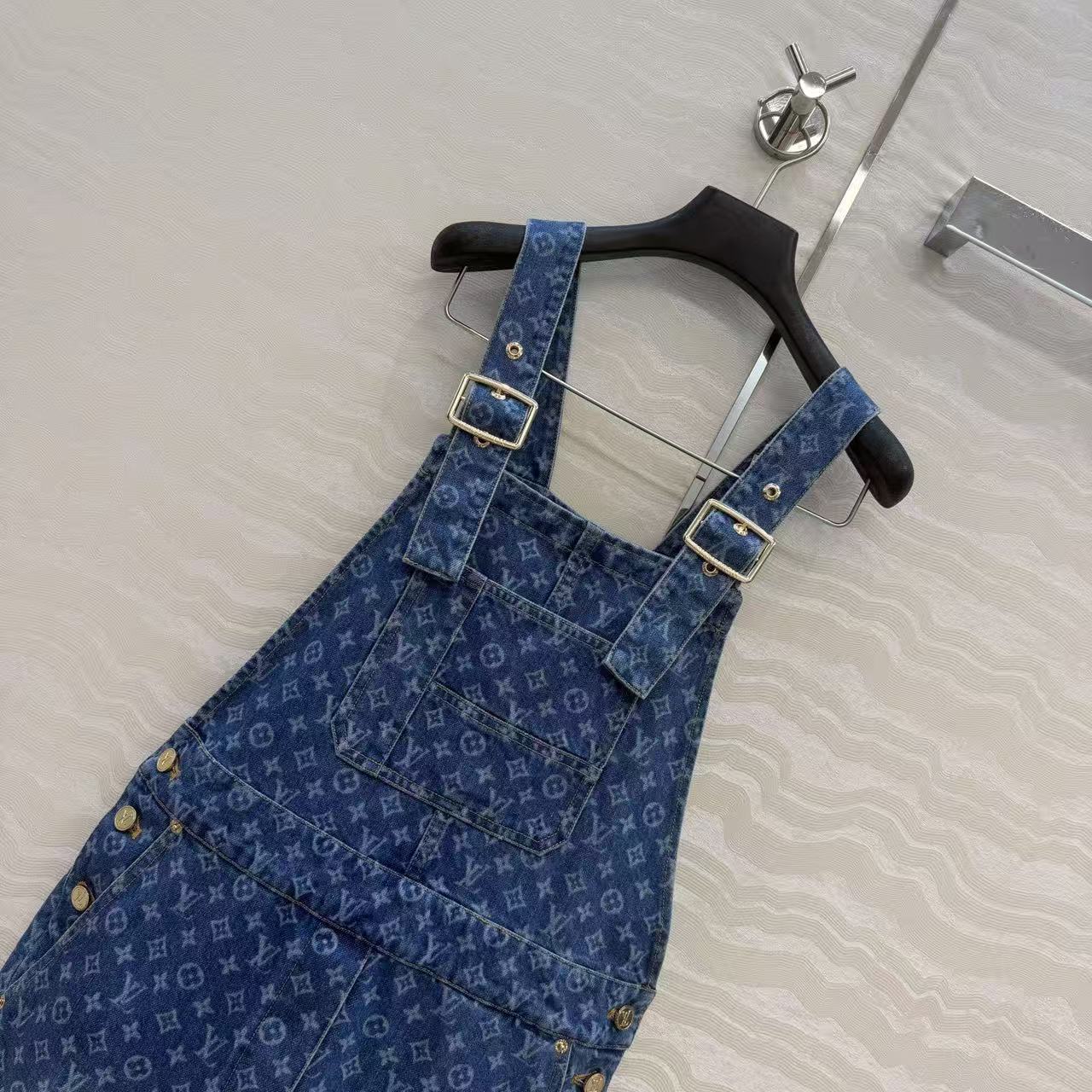 26SS Denim Overalls