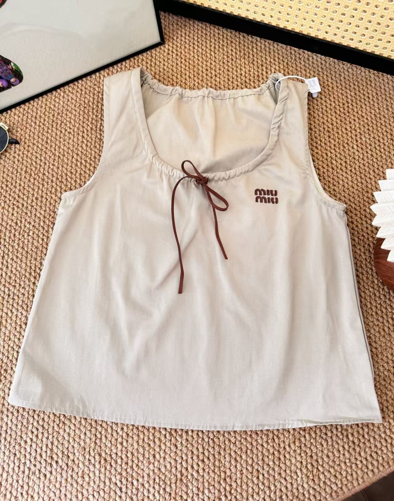 26SS sleeveless mini dress set