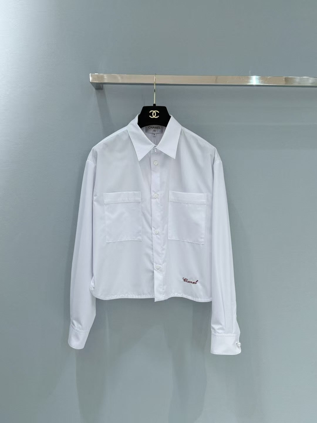 🔥🔥🔥26SS New White Chain Cardigan