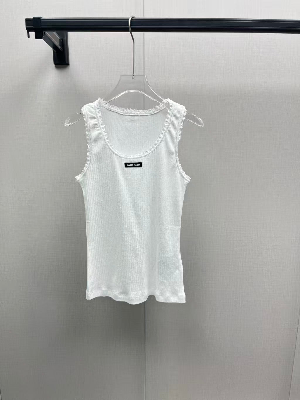 26SS logo knitted vest