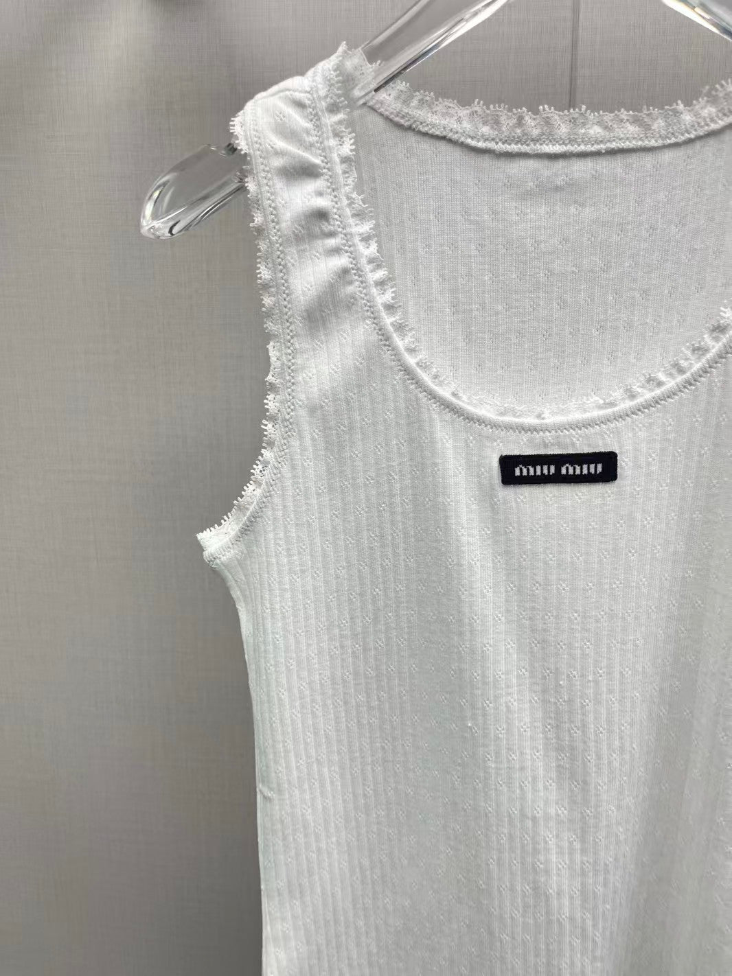 26SS logo knitted vest