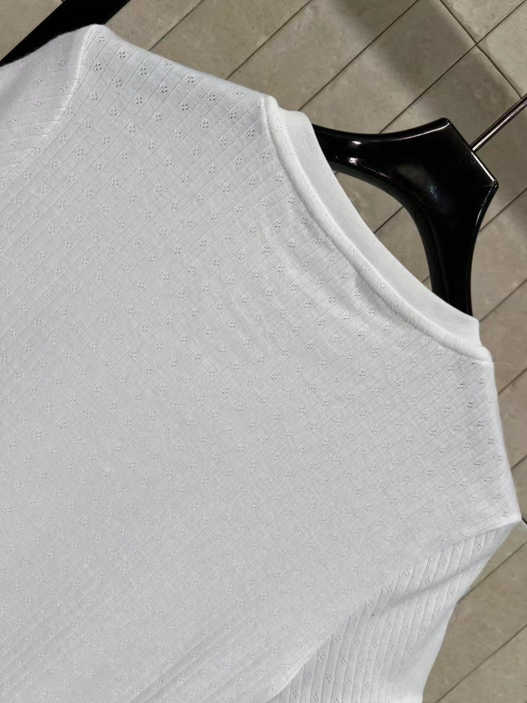 26SS White Short-Sleeve T-Shirt
